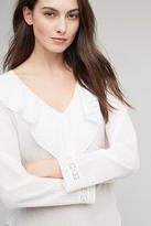 Thumbnail for your product : Anthropologie Alena Ruffled Blouse, White