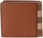 Thumbnail for your product : Burberry House Check & Leather Bifold Wallet