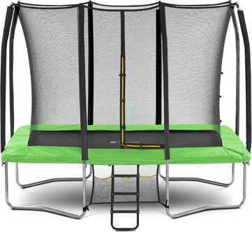 Newacme LLC 8' x 12' Rectangle Backyard Trampoline with Safety Enclosure