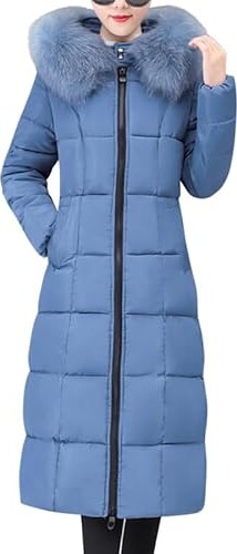 Faux Fur Hood Long Padded Coat Size 22 Runstarshow Winter Coats