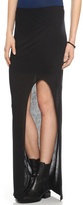 Thumbnail for your product : Helmut Lang Slit Maxi Skirt