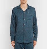 Thumbnail for your product : Desmond & Dempsey Printed Cotton Pyjama Shirt