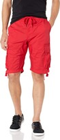 Thumbnail for your product : Southpole Men's Jogger Shorts with Cargo Pockets in Solid and Camo Colors