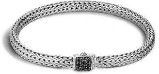 John Hardy Women's Classic Chain 5MM Bracelet in Sterling Silver with Chrome Tourmaline
