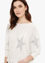 Thumbnail for your product : Phase Eight Becca Star Intarsia Knitted Jumper