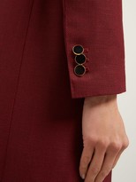 Thumbnail for your product : Giuliva Heritage Collection Josephine Double-breasted Wool Coat - Burgundy