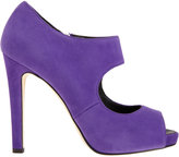 Thumbnail for your product : Barneys New York Cutout Peep-Toe Bootie