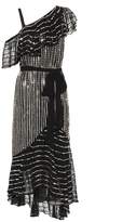 Thumbnail for your product : Temperley London Beaded off-the-shoulder dress
