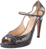 Thumbnail for your product : Casadei Patent Pumps