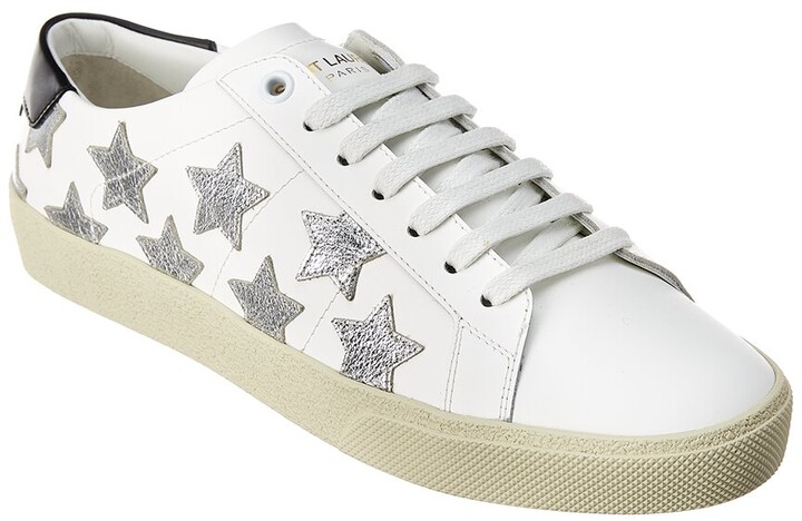 Court Classic Star Leather Sneaker Ysl | ShopStyle