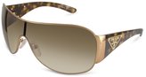 Thumbnail for your product : Prada Triangle-Crest Shield Sunglasses