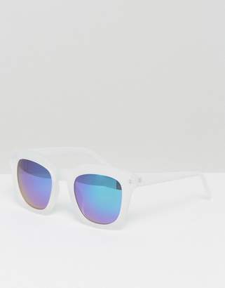 New Look Clear Mirrored Sunglasses