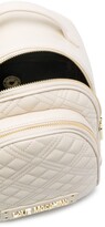 Thumbnail for your product : Love Moschino Quilted Faux Leather Backpack