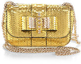 Thumbnail for your product : Christian Louboutin Sweety Charity Watersnake Crossbody Bag