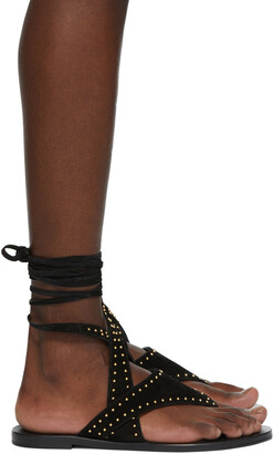 sandals with wrap around straps