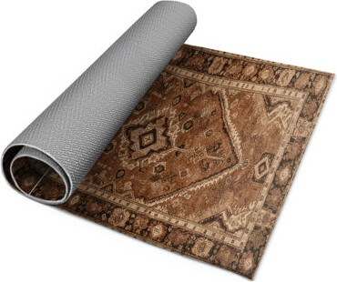 Red Barrel Studio Turkish Brown Indoor and Outdoor Area Rug