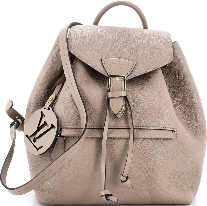 Louis Vuitton Montsouris NM Backpack Monogram Empreinte Leather PM
