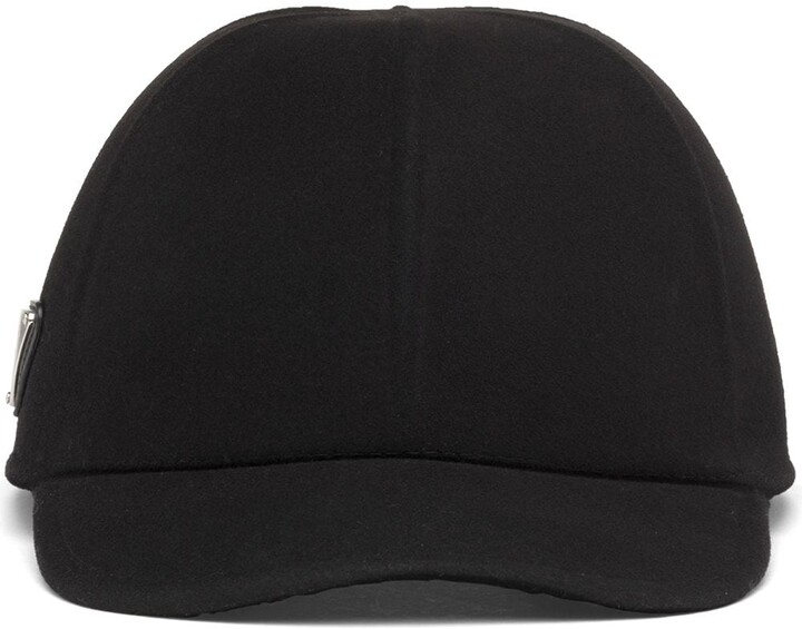 Prada Wool-Felt Baseball Cap - ShopStyle Hats