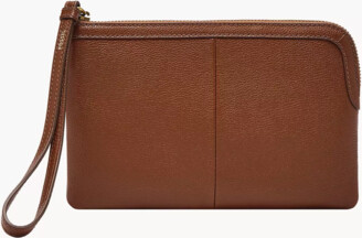 Fossil Wristlet Pouch Wallet Fossil Bags Fossil Pink Leather