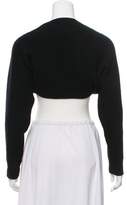 Thumbnail for your product : DKNY Wool Long Sleeve Shrug
