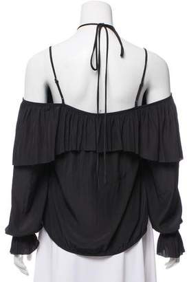 Calvin Rucker Take Your Time Cold Shoulder Top