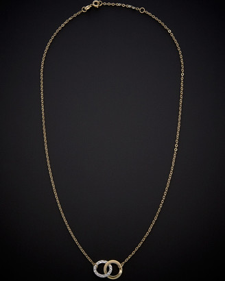 Italian Gold 14K Two-Tone Necklace