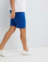 Thumbnail for your product : Pull&Bear jersey shorts in blue