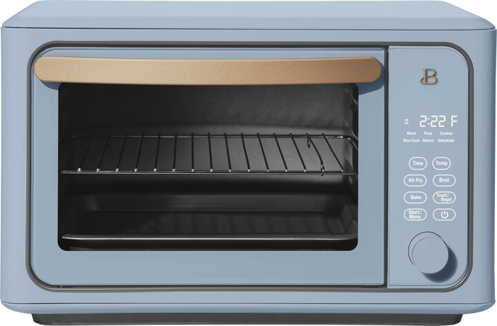 Beautiful 6 Slice Touchscreen Air Fryer Toaster Oven, Black Sesame by Drew  Barrymore 