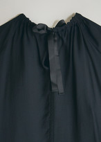 Thumbnail for your product : Need Women's Anton Blouse in Black, Size Large | 100% Lamb Suede