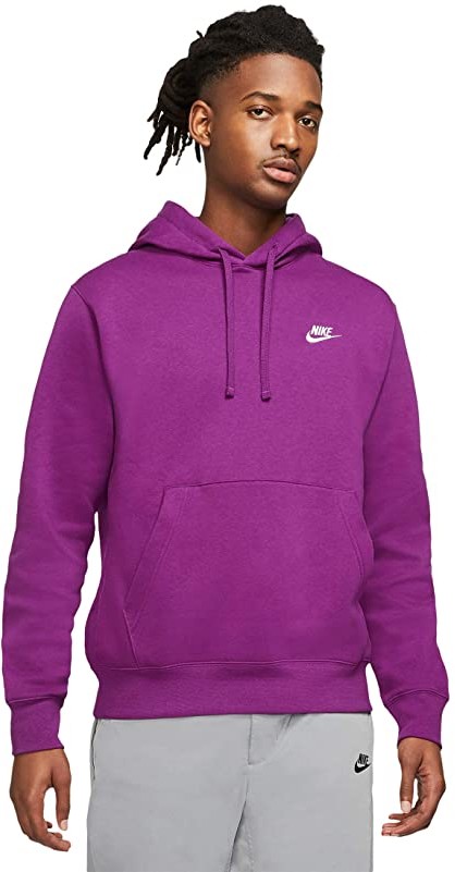 purple hoodie mens nike
