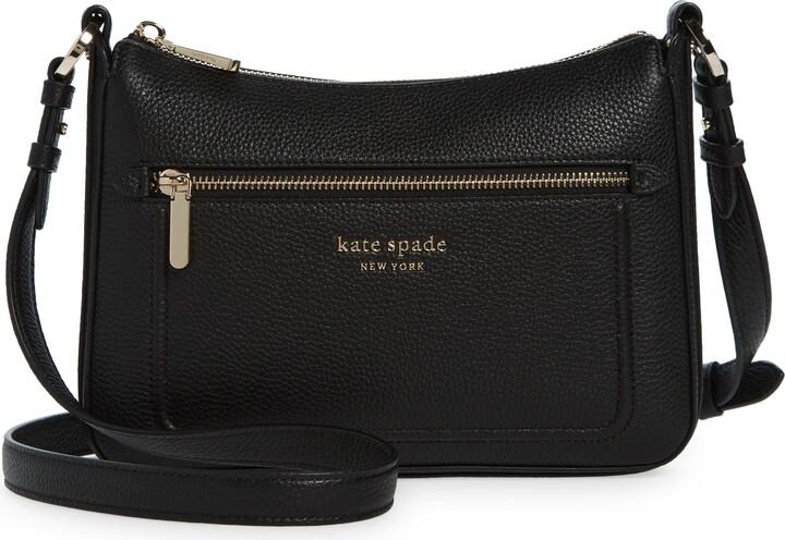 Kate Spade Blake Leather Saddle Bag in White