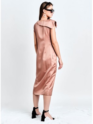 Zana Silk-Blend Tunic Dress