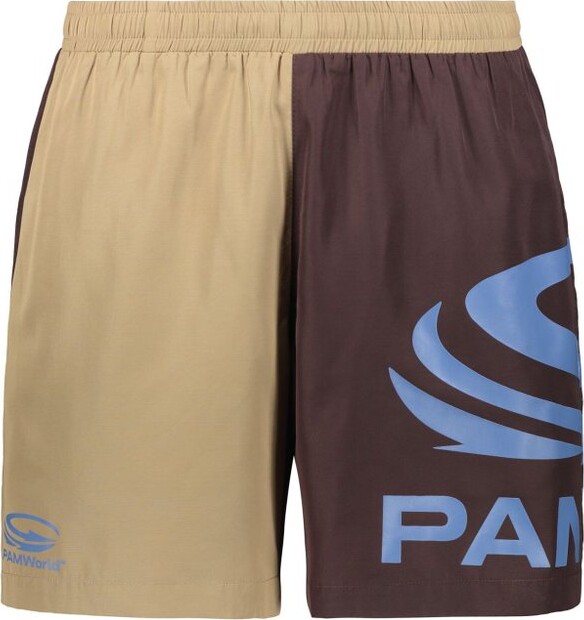 PAM Logo Print Swim Shorts