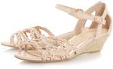 Thumbnail for your product : Head Over Heels Kourt Two Part Espadrille Wedge Sandals