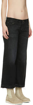 Simon Miller Black Bora Cropped Jeans