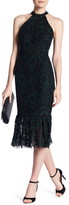 Thumbnail for your product : Alexia Admor Halter Lace Knit Midi Dress