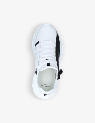 Givenchy Spectre zipped perforated leather trainers