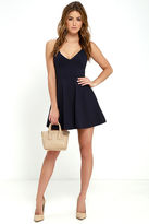 Thumbnail for your product : Lulus Meet Cute Coral Red Skater Dress