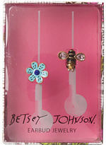 Thumbnail for your product : Betsey Johnson Gifting Hostess Flower Bee Earbud Covers