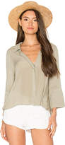 Thumbnail for your product : Bella Dahl Flutter Sleeve Tie Back Shirt