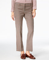 Thumbnail for your product : Max Mara Weekend Wool-Blend Plaid Trousers