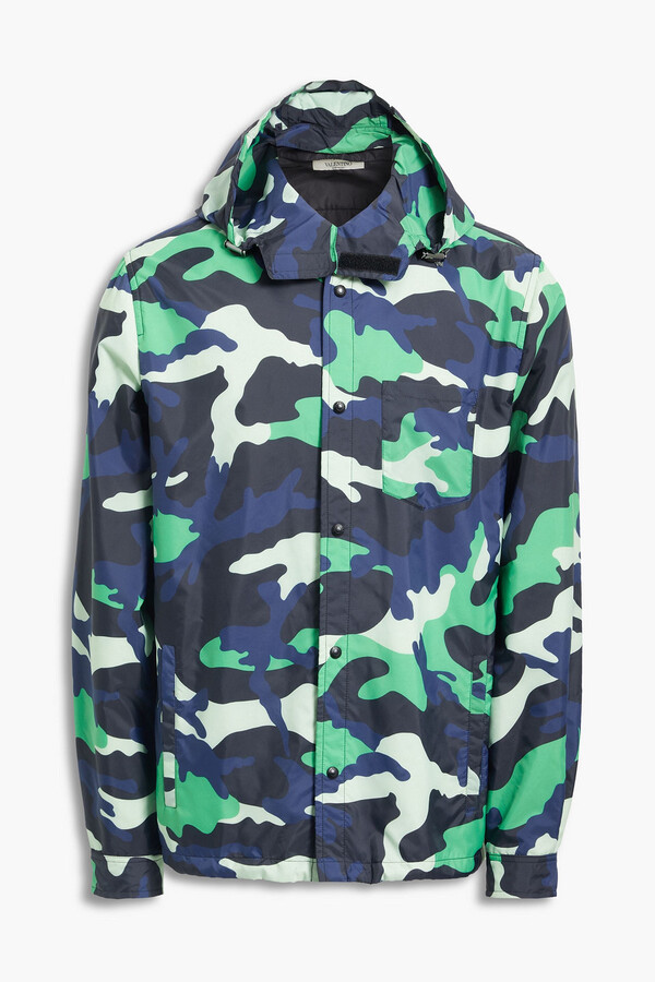 Valentino Camouflage Jacket | ShopStyle