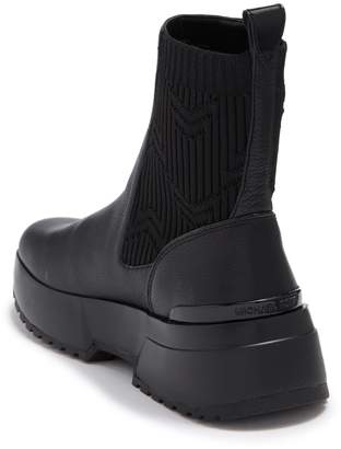 cosmo leather sneaker boot