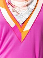 Thumbnail for your product : Emilio Pucci scarf panel longsleeved blouse