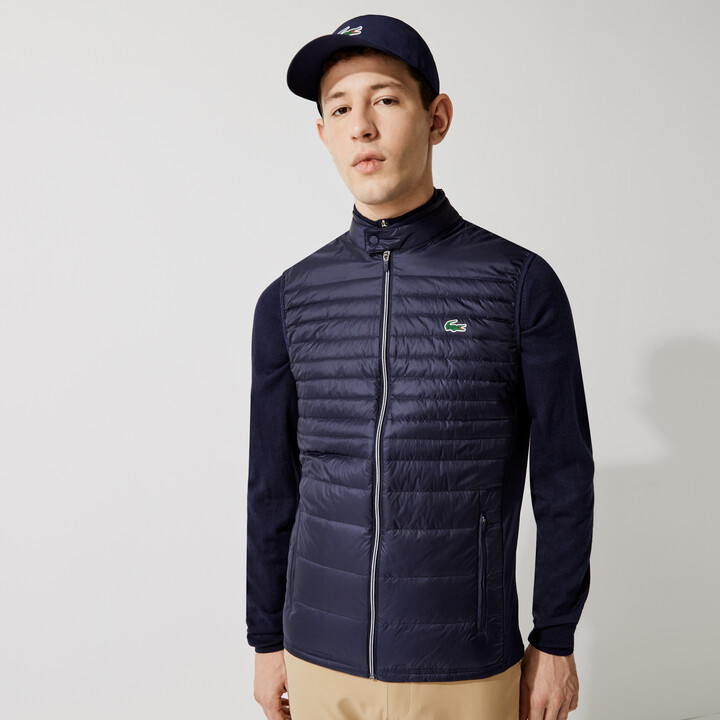 Lacoste Men's SPORT Lightweight Water-Resistant Quilted Golf Vest -  ShopStyle Outerwear