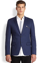 Thumbnail for your product : HUGO Arlend Stretch Cotton Jacket