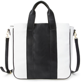 Thumbnail for your product : Forever 21 Faux Leather Colorblocked Tote