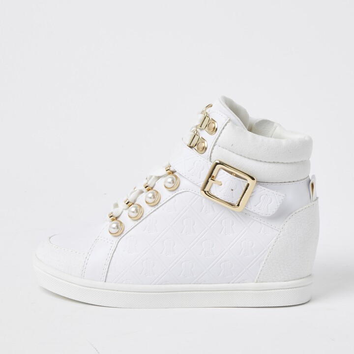 Girls high top trainers Clearance