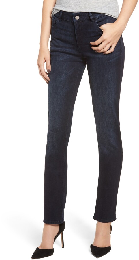 DL1961 Coco Curvy Straight Leg Jeans - ShopStyle