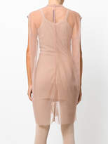 Thumbnail for your product : Rick Owens Lilies oversized sheer dress